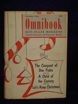 Bild des Verkufers fr Omnibook, Best-seller Magazine. December 1954 zum Verkauf von Gil's Book Loft