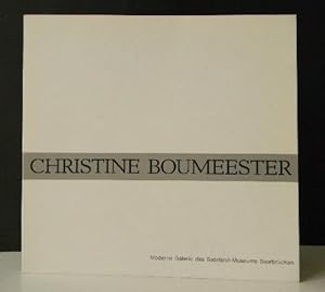 CHRISTINE BOUMEESTER. 1904-1971. Catalogue de l exposition en hommage à l artiste disparue en 197...