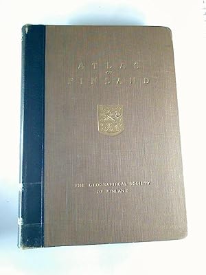 Atlas of Finland 1925. - Text.