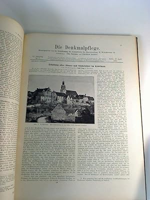 Die Denkmalpflege. - 6. Jg. / 1904, Nr. 1 - 16 (gebundener Jg.-Bd.)