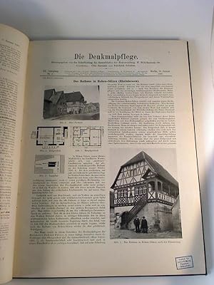 Die Denkmalpflege. - 9. Jg. / 1907, Nr. 1 - 16 (gebundener Jg.-Bd.)