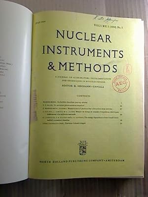 Nuclear Instruments. - Vol. 5 / 1959, july - november. (geb. in 1 Bd.)