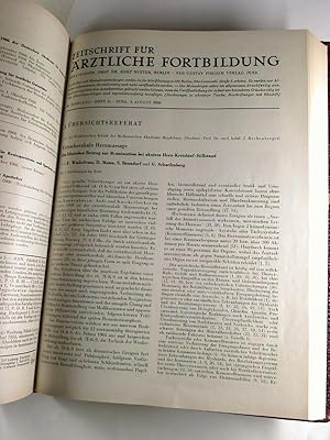 Zeitschrift für ärztliche Fortbildung. - 60. Jg. / 1966, Teil II - (Hefte 13-24, gebunden in eine...