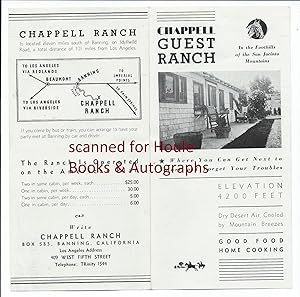 Chappell Guest Ranch