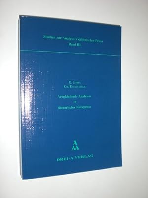 Vergleichende Analysen zu literarischer Kurzprosa. (=Studien zur Analyse erzählerischer Prosa Ban...