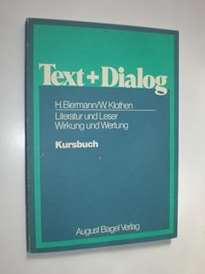 Seller image for Literatur und Leser. Wirkung und Wertung. Kursbuch. for sale by Stefan Kpper