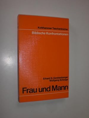 Image du vendeur pour Frau und Mann. Biblische Konfrontationen. (=KT 1013). mis en vente par Stefan Kpper