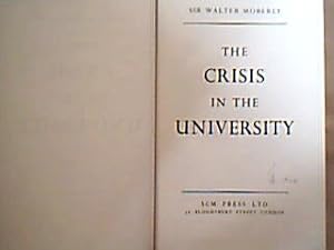 Bild des Verkufers fr The Crisis in the University. zum Verkauf von Antiquariat Michael Solder