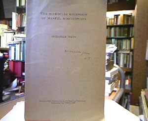 Imagen del vendedor de The Sophocles Recension of Manuel Moschopulus. Extracted from Transactions of the Amercan Philological Association, Vol. LXXX, 1949. a la venta por Antiquariat Michael Solder