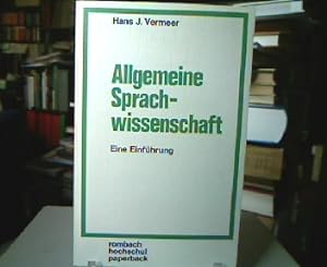 Bild des Verkufers fr Allgemeine Sprachwissenschaft : Eine Einfhrung. Rombach-Hochschul-Paperback. zum Verkauf von Antiquariat Michael Solder