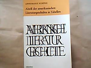 Seller image for Abri der amerikanischen Literaturgeschichte in Tabellen. (= Athenum. Bcher zur Dichtkunst ). for sale by Antiquariat Michael Solder