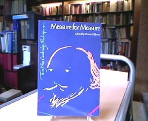 Bild des Verkufers fr Measure for Measure. Edited by Brian Gibbons. (= The New Cambridge Shakespeare ). zum Verkauf von Antiquariat Michael Solder