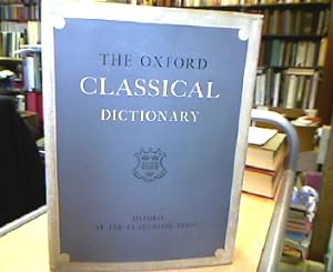 Seller image for The Oxford Classical Dictionary. for sale by Antiquariat Michael Solder