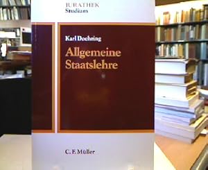 Bild des Verkufers fr Allgemeine Staatslehre : eine systematische Darstellung. Jurathek : Studium zum Verkauf von Antiquariat Michael Solder