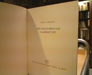 Frühgriechische Grabbauten. (= Phil. Diss. München 1972 ).