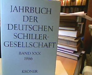 Seller image for Jahrbuch der Deutschen Schillergesellschaft. for sale by Antiquariat Michael Solder