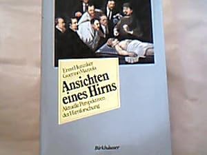 Bild des Verkufers fr Ansichten eines Hirns. Aktuelle Perspektiven der Hirnforschung. Ill.: Ursula Frst. Fotos: Josef Stcker. zum Verkauf von Antiquariat Michael Solder