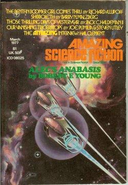 Image du vendeur pour AMAZING Science Fiction: March, Mar. 1977 mis en vente par Books from the Crypt