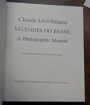 SAUDADES DO BRASIL. A Photographic Memoir