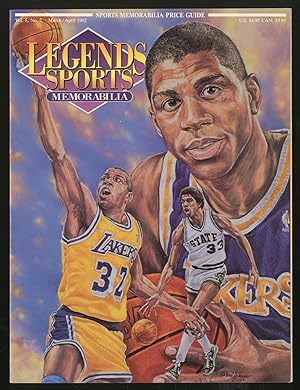 Legends Sports Memorabilia: Volume 5, Number 2, March/April, 1992: Magic Johnson