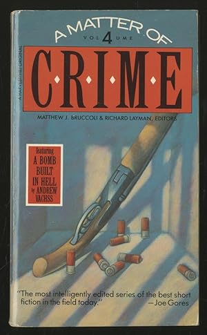 Bild des Verkufers fr A Matter of Crime, Volume 4 zum Verkauf von Between the Covers-Rare Books, Inc. ABAA