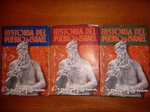 Seller image for HISTORIA DEL PUEBLO DE ISRAEL. 3 Tomos for sale by Buenos Aires Libros