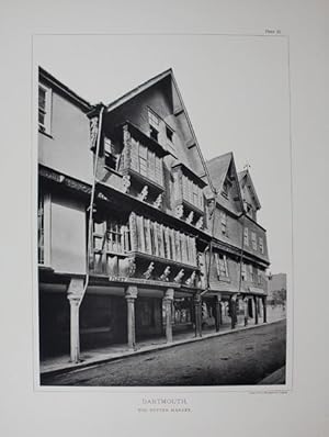 A Photographic Illustration of The Butter Market, Dartmouth in Devon. Published in 1891