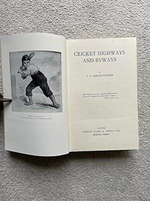 Imagen del vendedor de Cricket Highways and Byways a la venta por Carvid Books