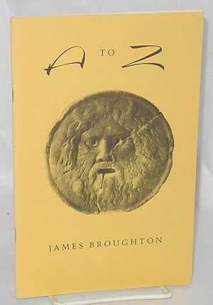 Imagen del vendedor de A to Z; 26 sermonettes a la venta por Bolerium Books Inc.