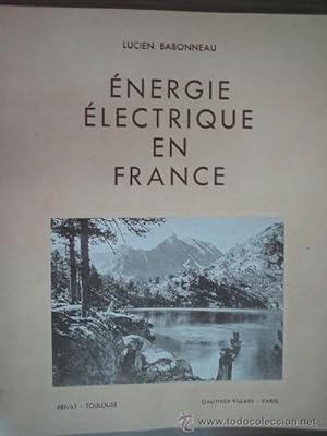 ÉNERGIE ÉLECTRIQUE EN FRANCE