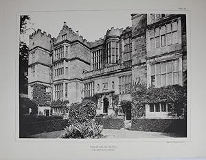 A Photographic Illustration of Fountains Hall in Yorkshire. Published in 1891.