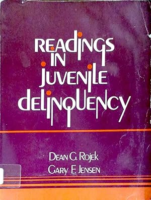 Readings in Juvenile Delinquency