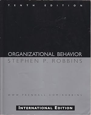 Seller image for Organizational Behavior for sale by Mr Pickwick's Fine Old Books