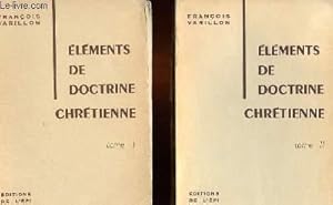 Bild des Verkufers fr ELEMENTS DE DOCTRINE CHRETIENNE EN 2 TOME zum Verkauf von Le-Livre