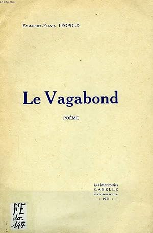 Imagen del vendedor de LE VAGABOND, POEME a la venta por Le-Livre