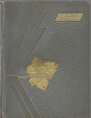 Seller image for The 1934 Zenith Year Book of Simpson College for sale by K. L. Givens Books