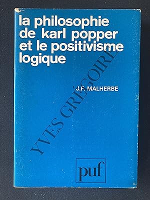 LA PHILOSOPHIE DE KARL POPPER ET LE POSITIVISME LOGIQUE