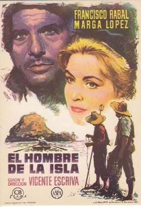 EL HOMBRE DE LA ISLA - Director: Vicente Escriva - Actores: Francísco Rabal, Marga López ./ Cine ...