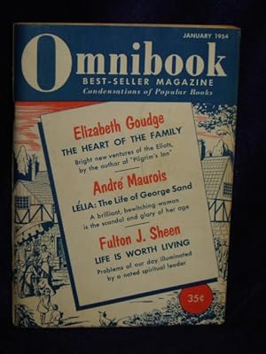 Bild des Verkufers fr Omnibook Best-Seller Magazine. January 1954 zum Verkauf von Gil's Book Loft