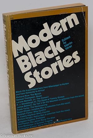 Immagine del venditore per Modern black stories; with study aids venduto da Bolerium Books Inc.