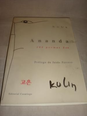 Imagen del vendedor de Ananda. 108 poemas Zen a la venta por Llibres Capra