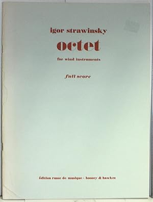 Octet for wind instruments. Revised 1952 version.