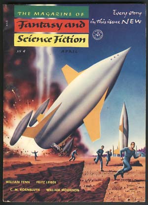 Imagen del vendedor de The Magazine of Fantasy and Science Fiction April 1954 a la venta por Parigi Books, Vintage and Rare