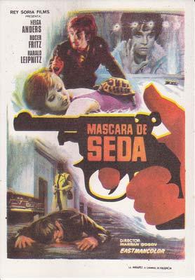 MASCARA DE SEDA - Director: Marran Gosov - Actores: Helga Anders, Roger Fritz, Harald Leipnitz ./...