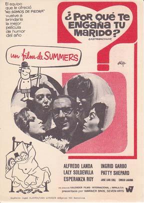 POR QUE TE ENGAÑA TU MARIDO ? - Director: Summers - Actores: Alfredo Landa, Laly Soldevilla, Espe...