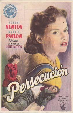 PERSECUCION - Teatro Circo Villar de Murcia - Director: Lawrence Huntington - Actores: Robert New...