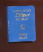 Seller image for Langenscheidt s Lilliput Dictionary German-English for sale by Peter Keisogloff Rare Books, Inc.