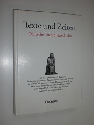 Bild des Verkufers fr Texte und Zeiten. Deutsche Literaturgeschichte. zum Verkauf von Stefan Kpper