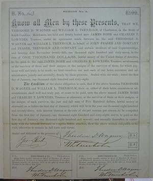 Document Signed by the Secretary of the Confederacy