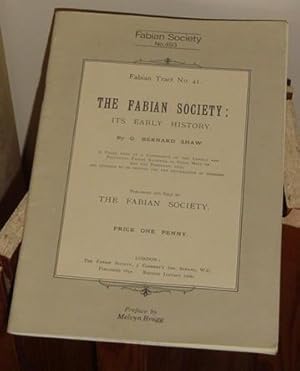 Seller image for The Fabian Society: Its Early History for sale by Makovski Books